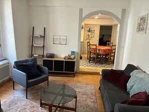 Living area - Comfortable apartment in Quillan (Quillan)