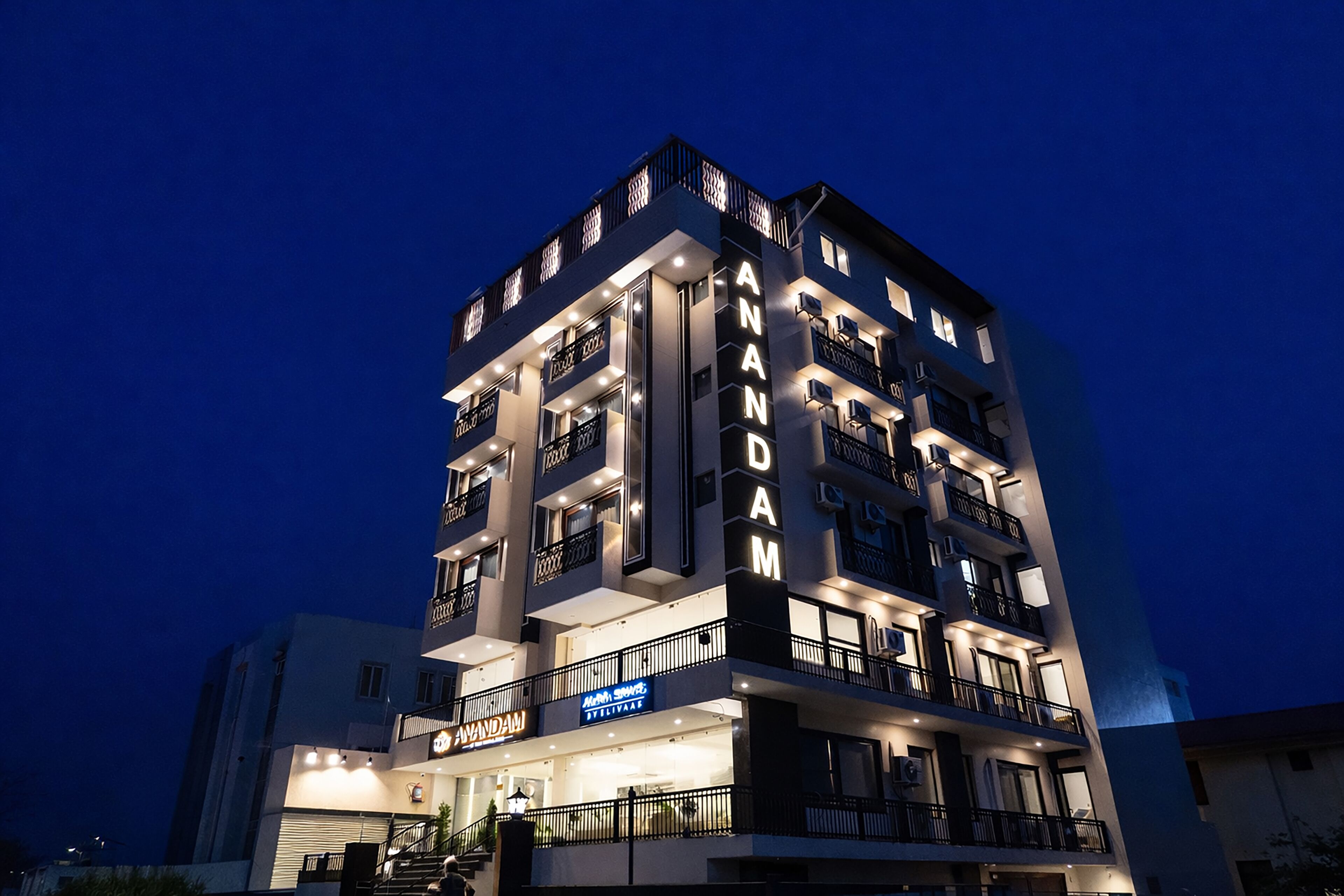 Fachada de la propiedad