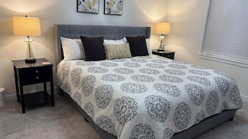 Desk, iron/ironing board, free WiFi, bed sheets