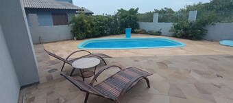 Complete house with pool just 2 blocks from the beach!