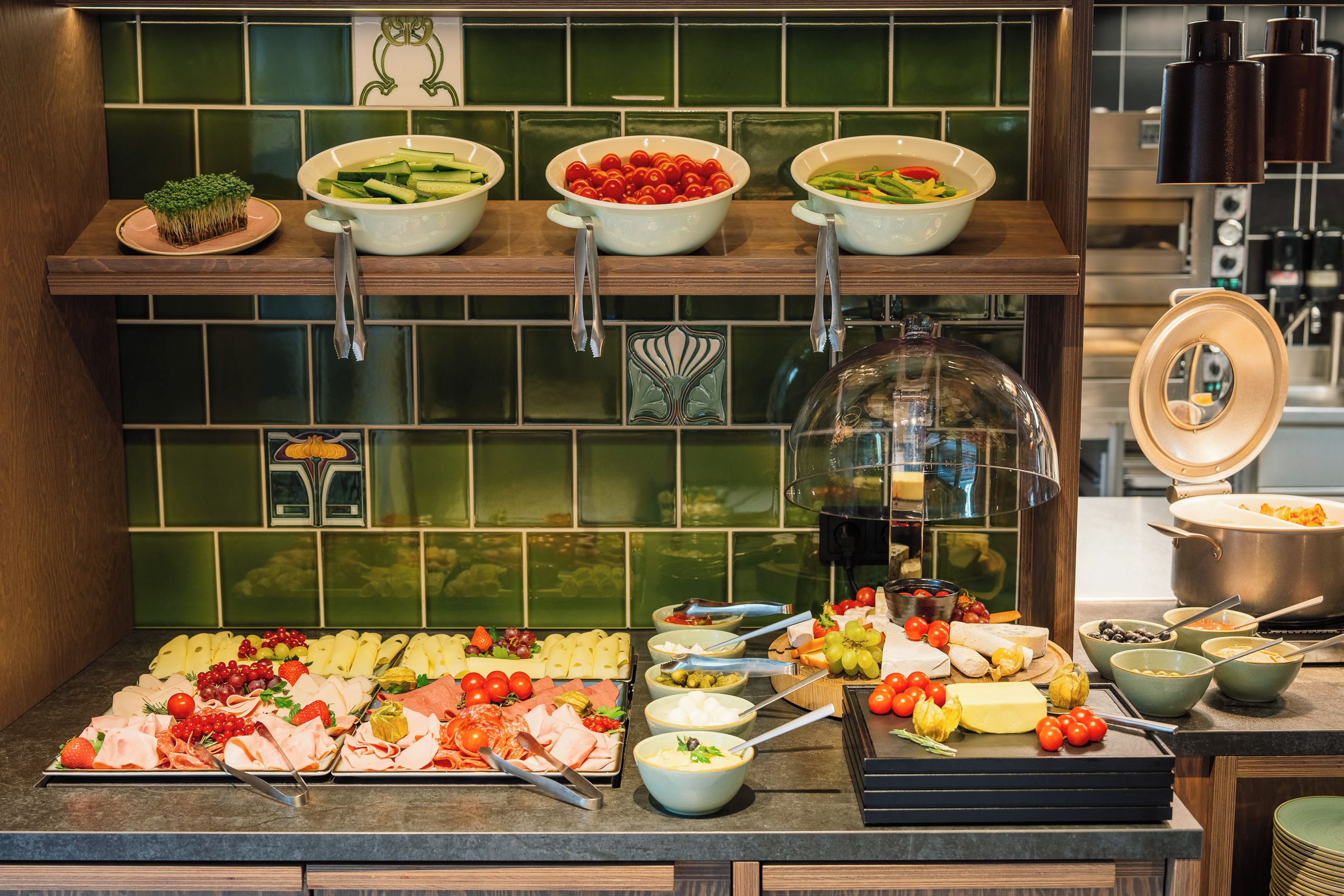 Petit déjeuner buffet