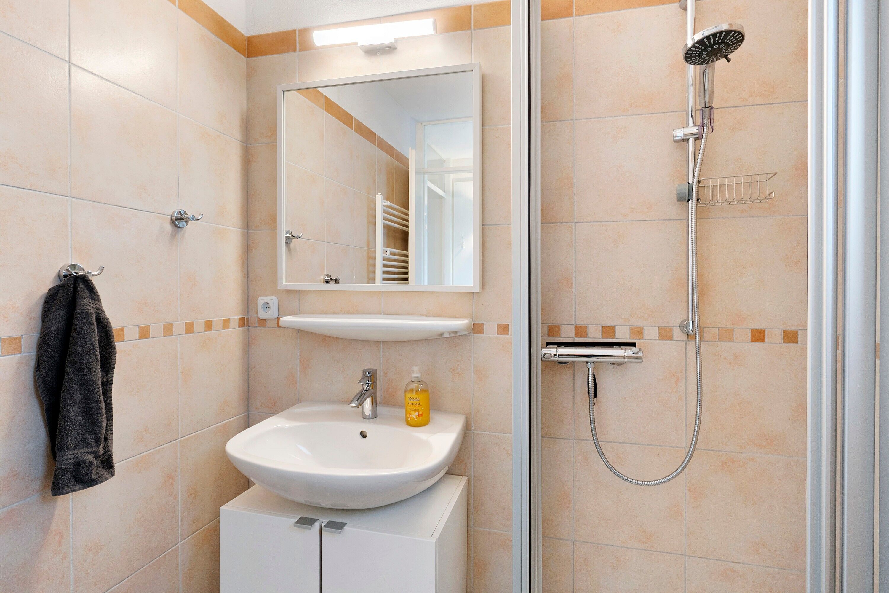 Dusche, Handtücher