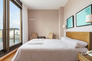 Departamento, balcón, vista al mar