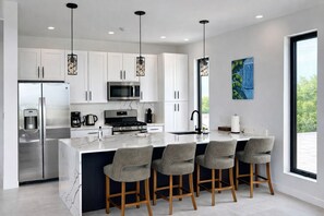 Private kitchen - Panoramic Turquoise Views Villa 1 (Providenciales)