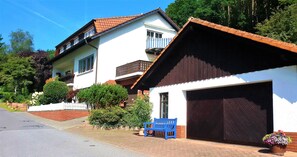 Exterior - Vacation apartment Haus Sommerberg in the southern Odenwald (Oberzent)