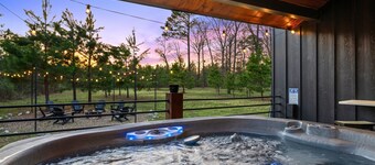 Tetherball | Fire Pit | Hot Tub | Arcade Machine