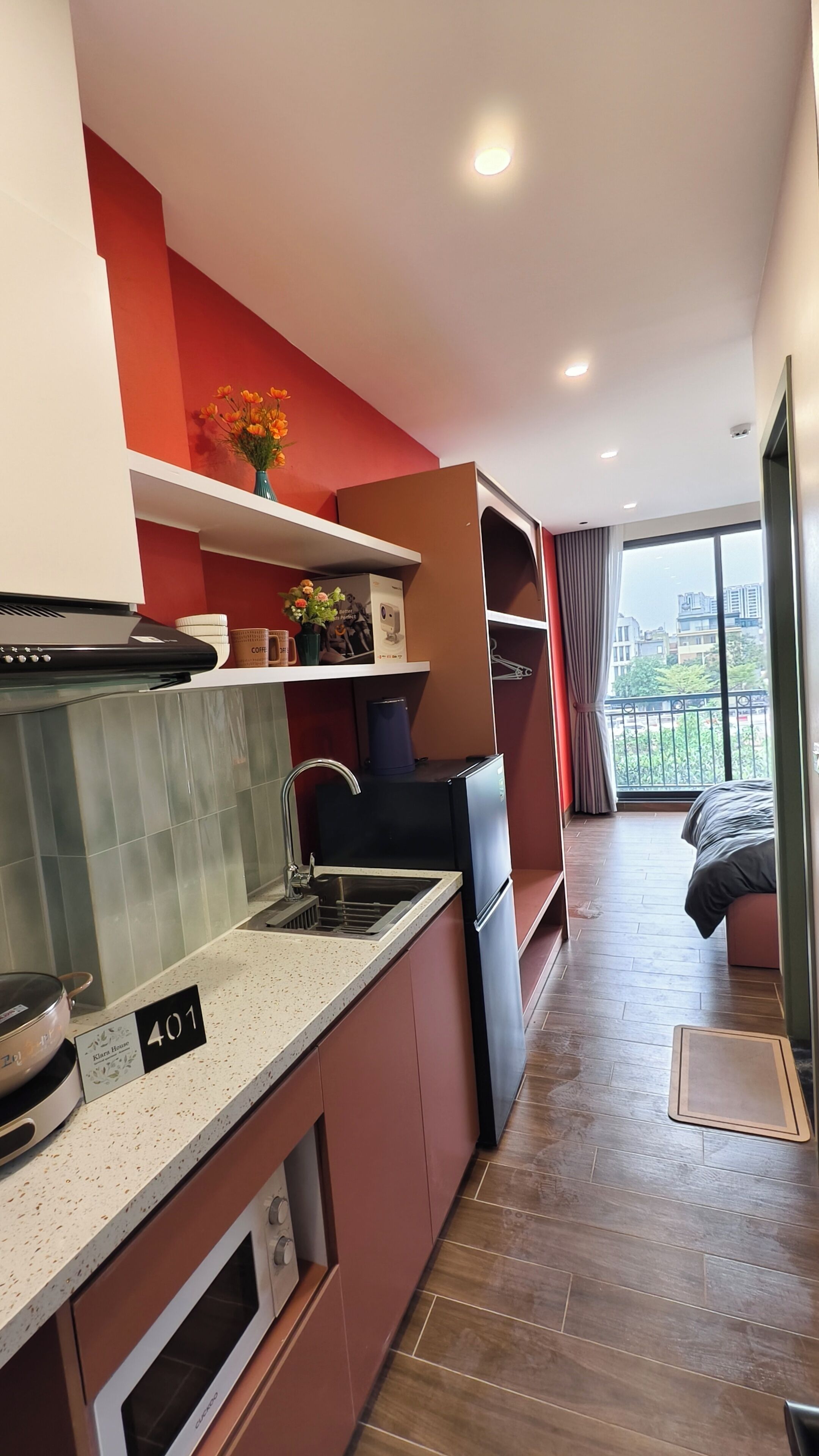 Standard Studio, City View | Private kitchen