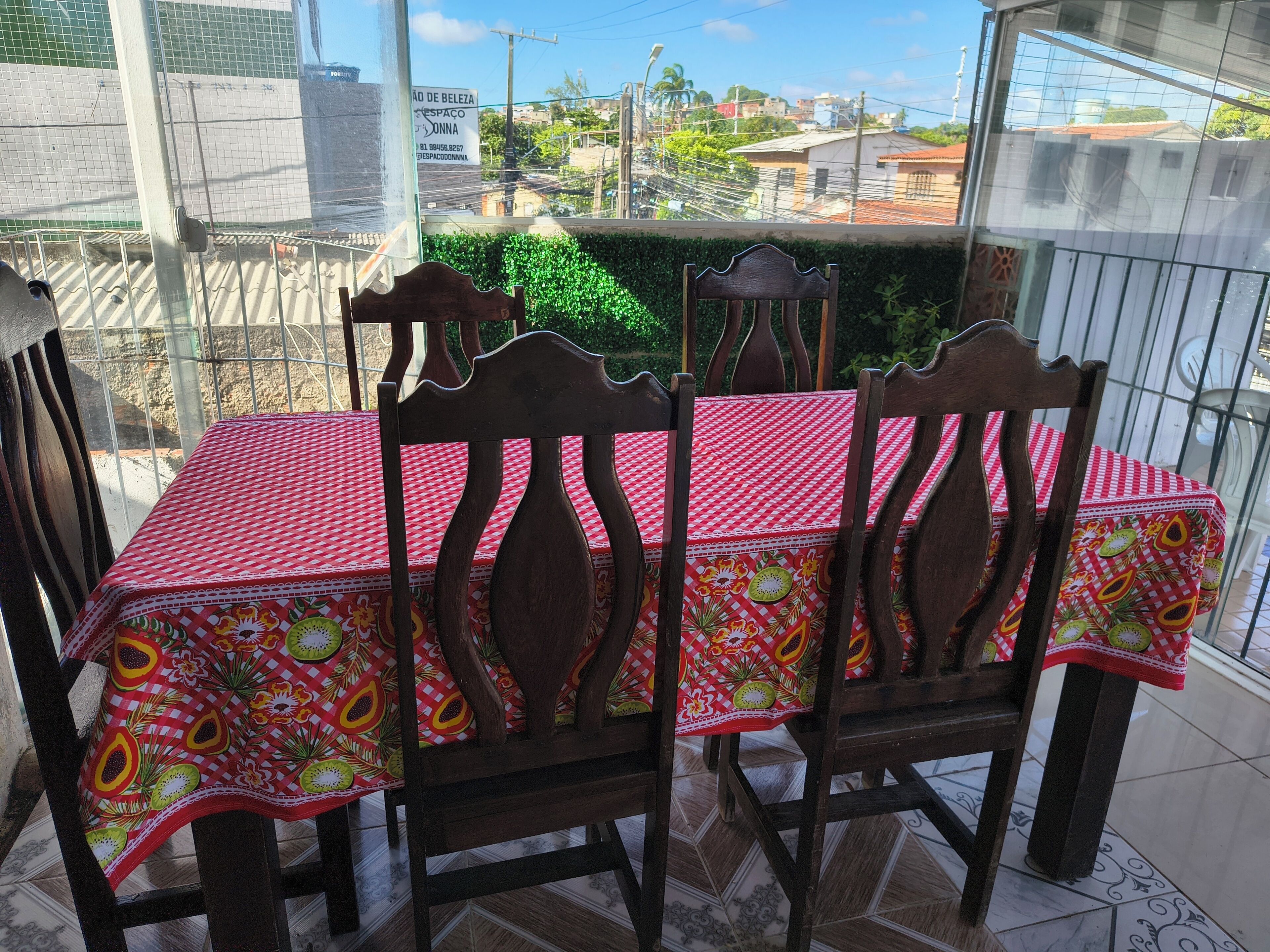 Opções para refeição ao ar livre