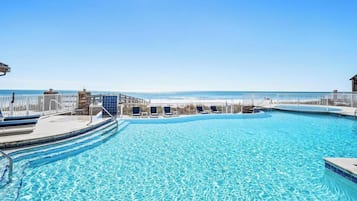 Indoor pool, outdoor pool