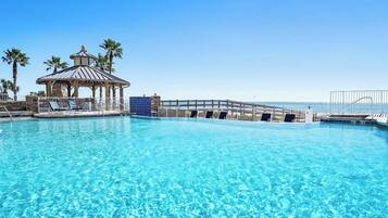 Indoor pool, outdoor pool