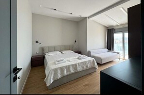 Apartment, 2 Bedrooms, Balcony, Sea View - Elite Sea View Jacuzzi Penthouses (Sarande)