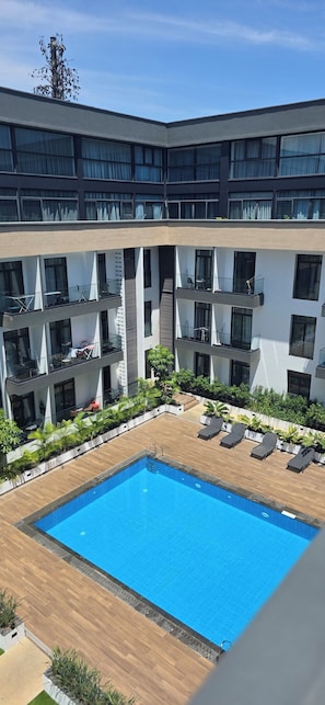 Superior-penthouselejlighed - balkon | Pool