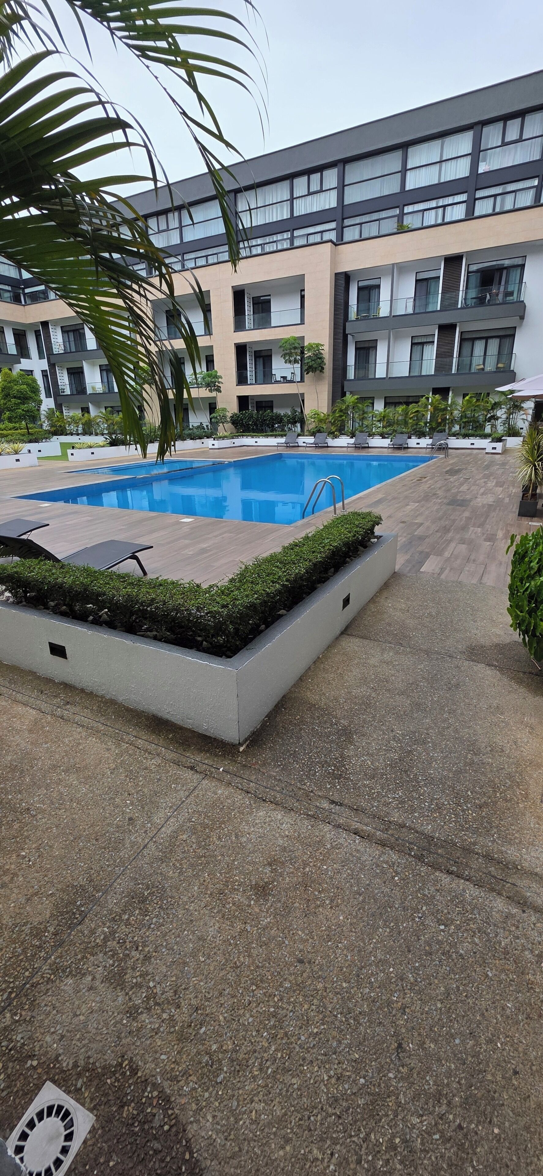 Loftsleilighet – superior, balkong | Basseng