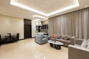 Apartment, 1 Bedroom | Living area - Topaz Hotel Suites (Riyadh)