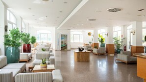 Sitteområde i lobbyen