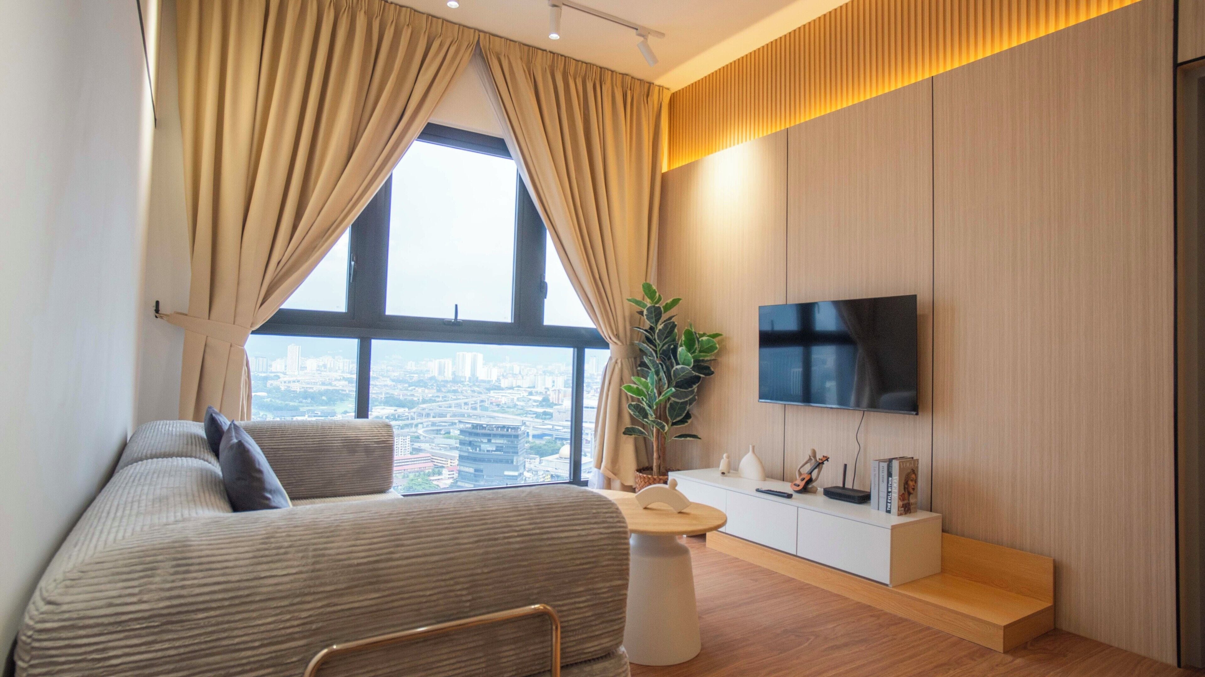 Departamento estándar, 2 habitaciones | Área de sala de estar