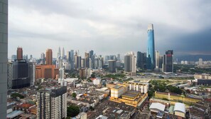 Vue depuis l’hébergement