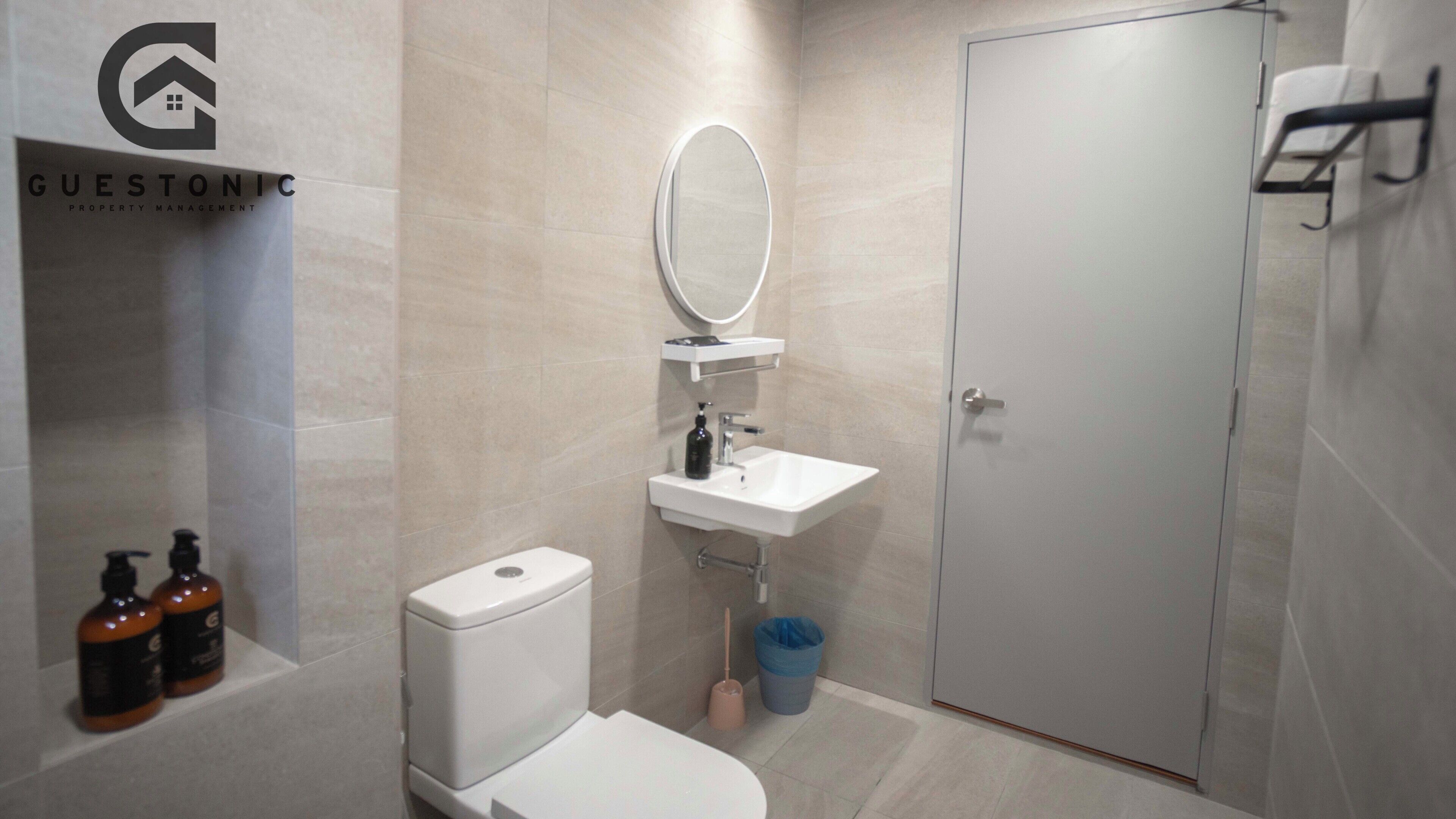 Appartement Standard, 2 chambres | Salle de bain