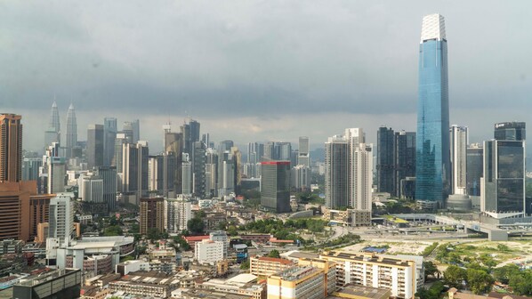 Vue depuis l’hébergement