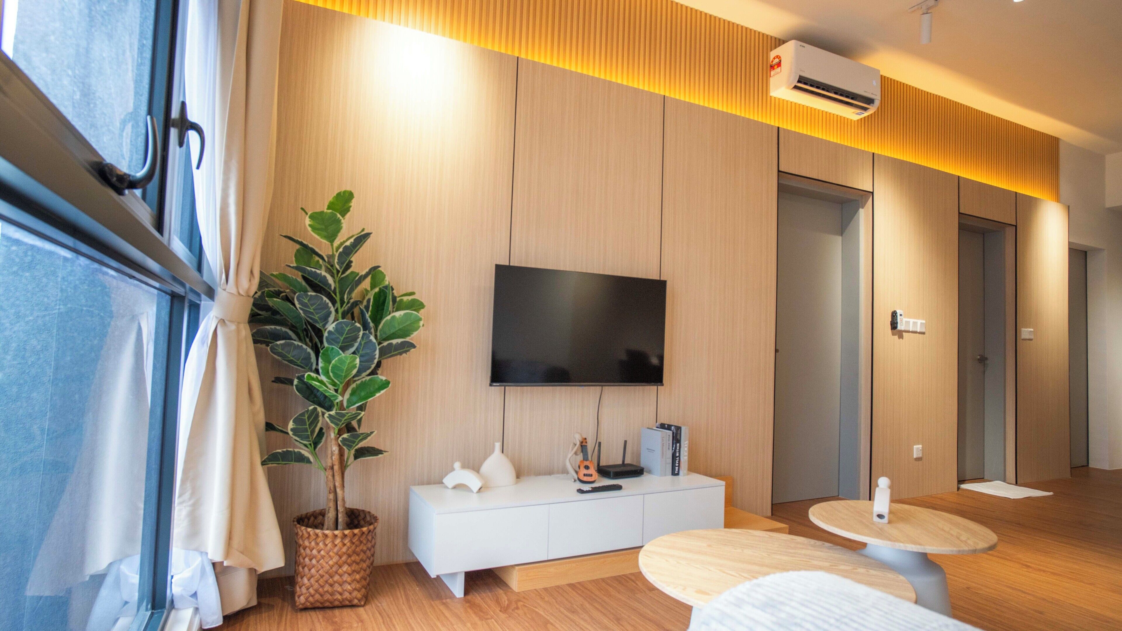 Standaard appartement, 2 slaapkamers | Woonruimte