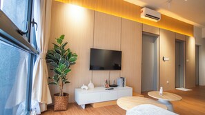 Apartamento estándar, 2 habitaciones | Zona de estar