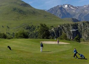 Chalet | View from property - Chalet in Village With Bars and Shops Nearby (Huez)