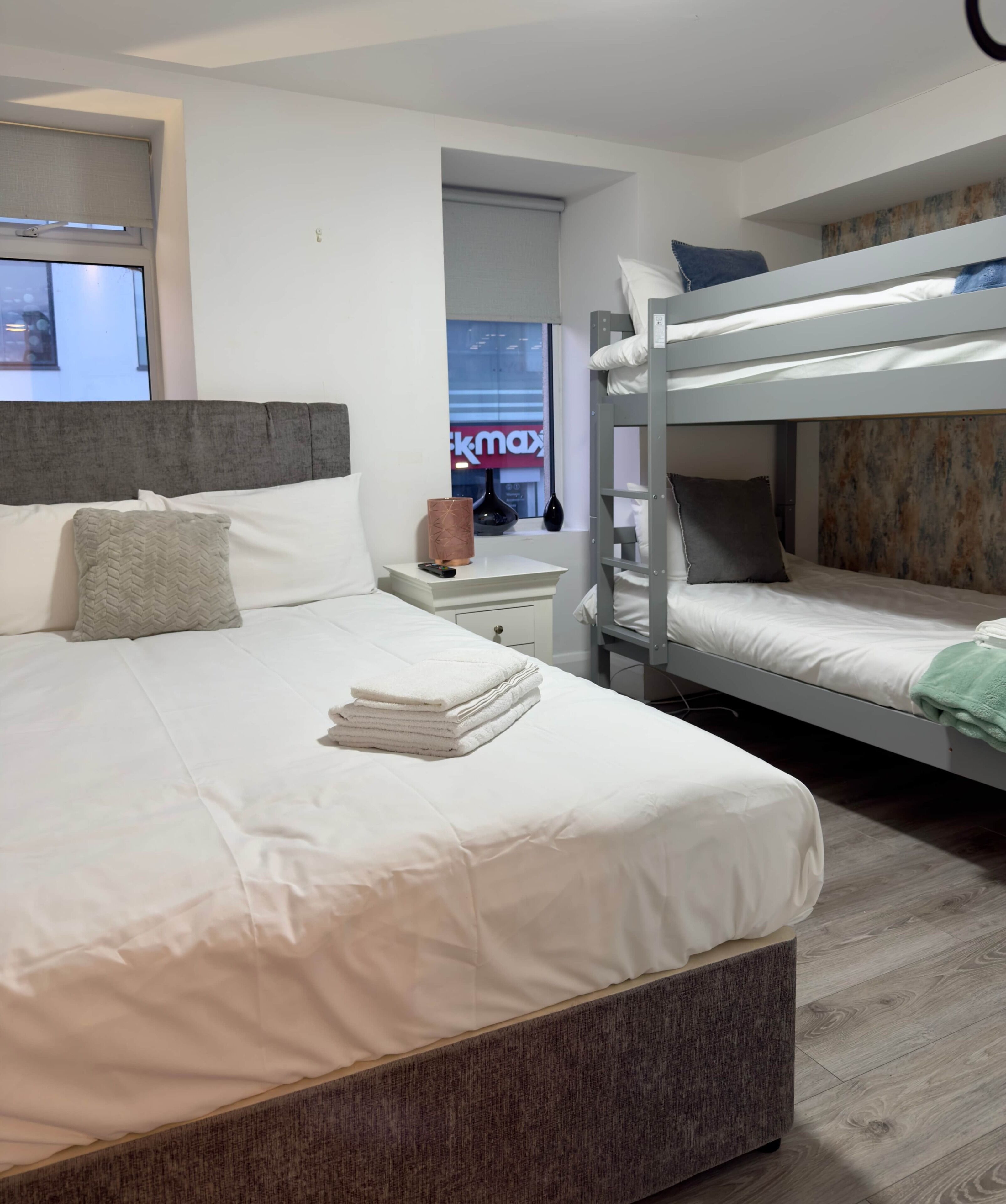 4 habitaciones y wifi 