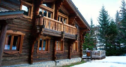 Chalet in La Tania Near Ski Slopes