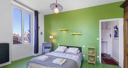 Bed & Breakfast 'La Baritaudière – Suite Kiwi' mit Gemeinschaftsgarten und WLAN