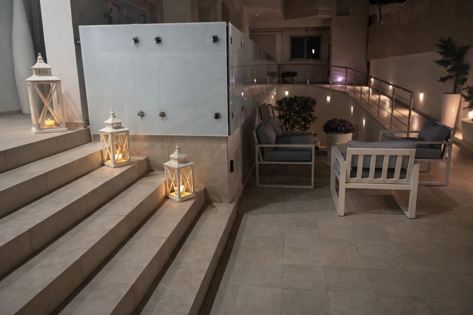 Enceinte de l’hébergement