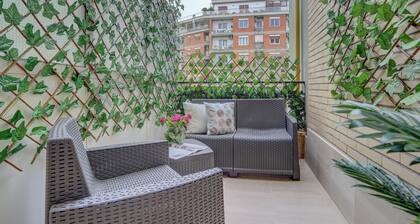 SAN GIOVANNI Appia Park - Stylish apartment with balcony - Metro A - 10 min City Center