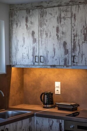 Deluxe-Suite, Blick auf den Innenhof | Eigene Küche