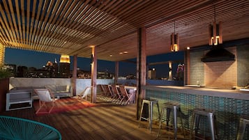 Rooftop terrace