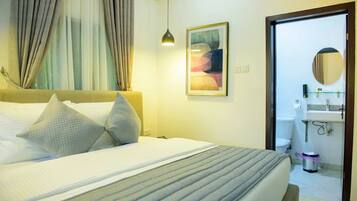 Deluxe-Zimmer, Balkon, Stadtblick