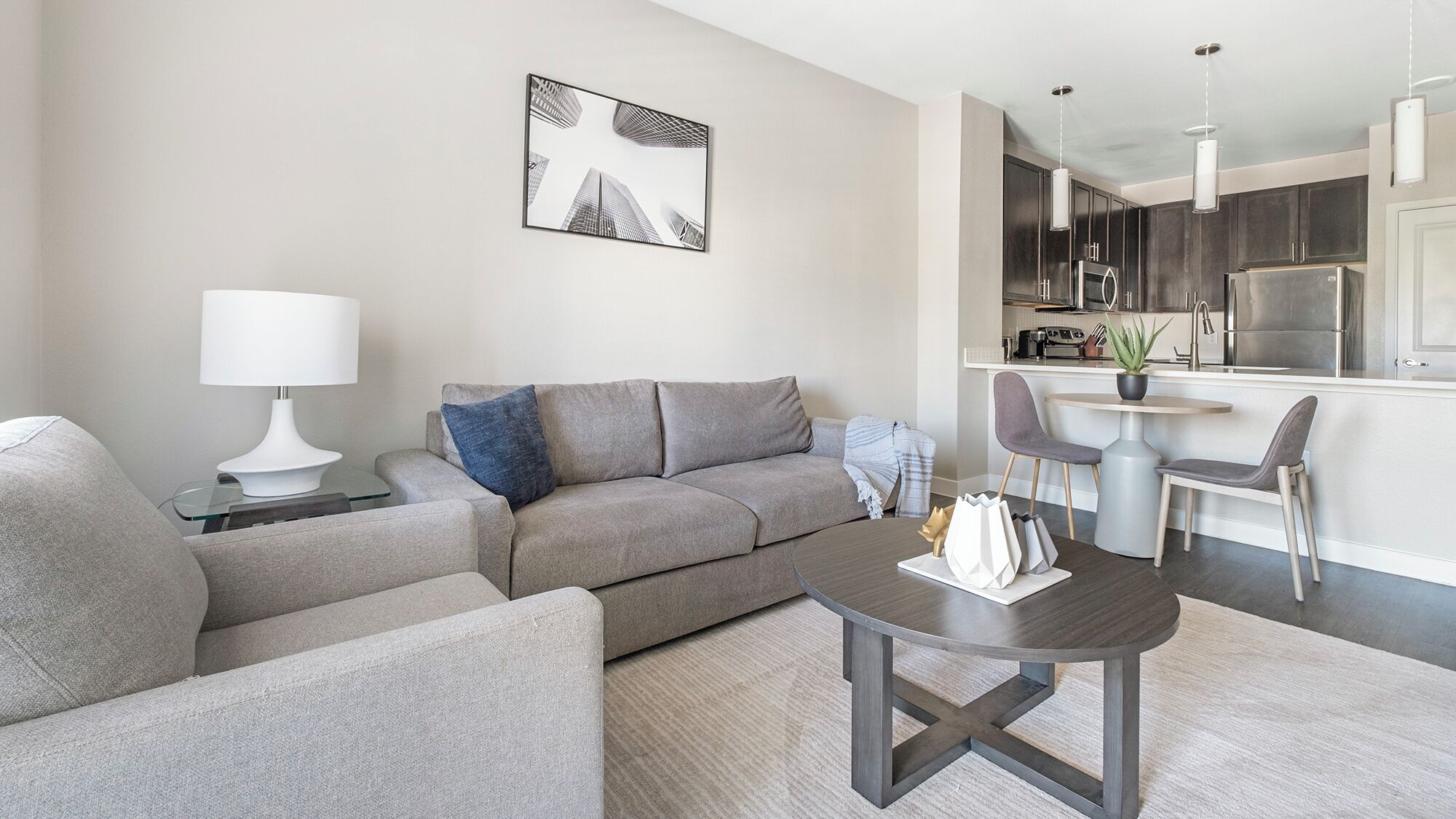 Apartamento (1 Bedroom) | Área de estar