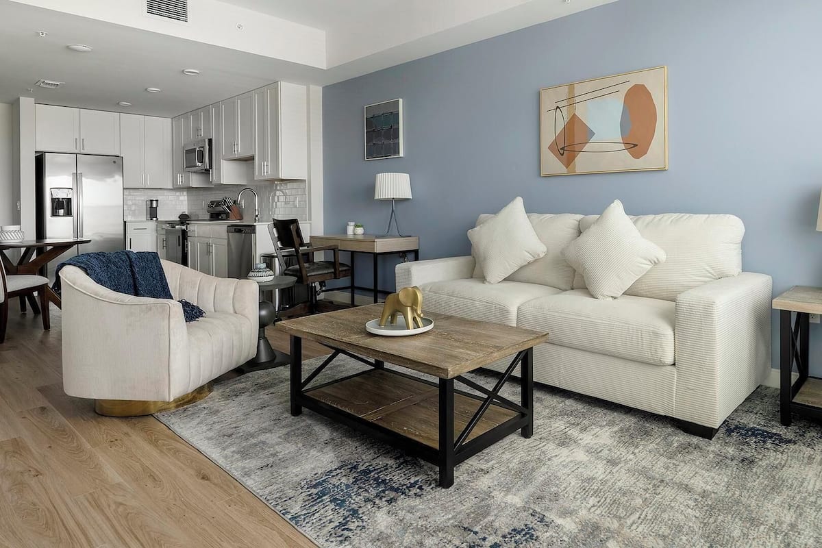 Apartment (1 Bedroom) | Living area