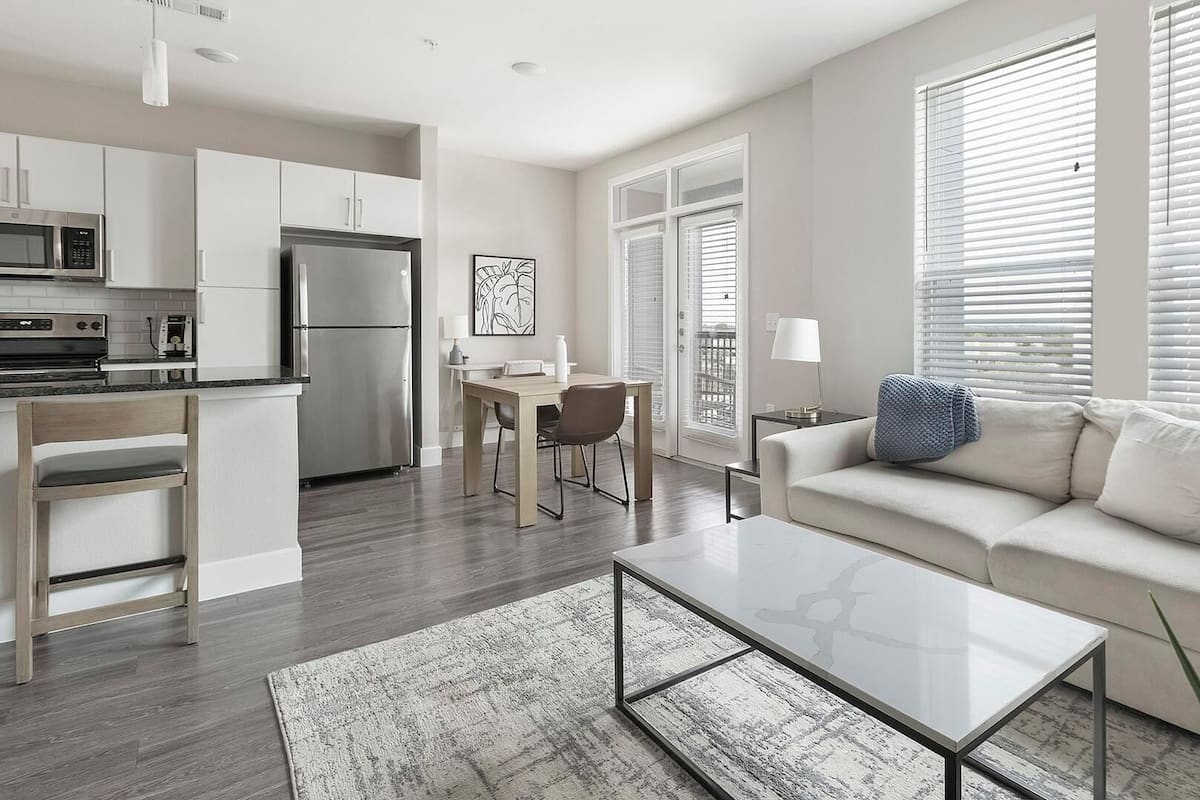 Apartment (1 Bedroom) | Living area