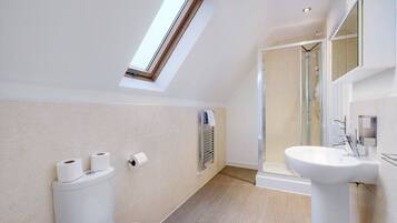Shower, hair dryer