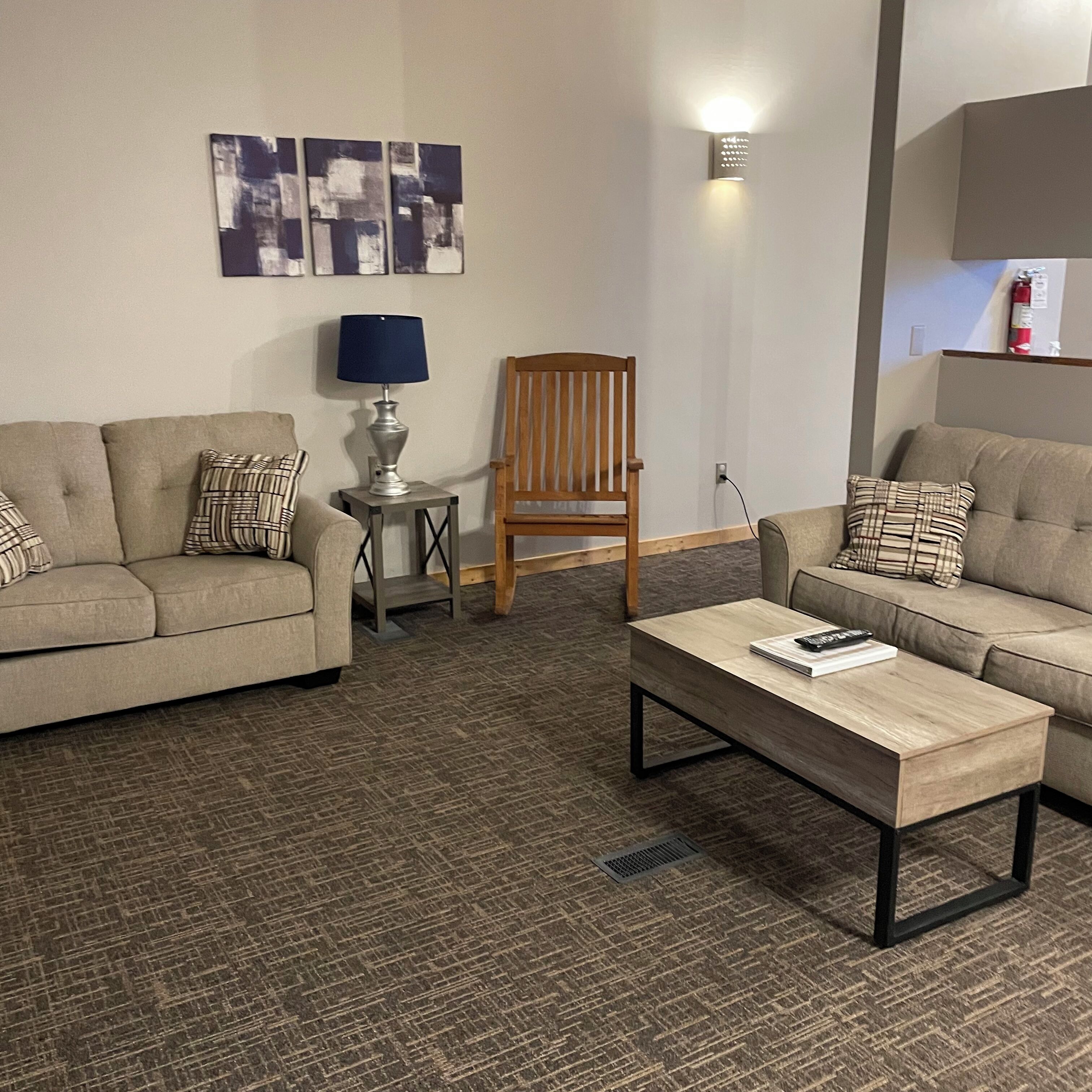 Área de sala de estar