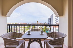 Apartment, Balcony, City View | Terrace/patio - Stylish 2BR Apt Balcony WiFi (Larnaca)