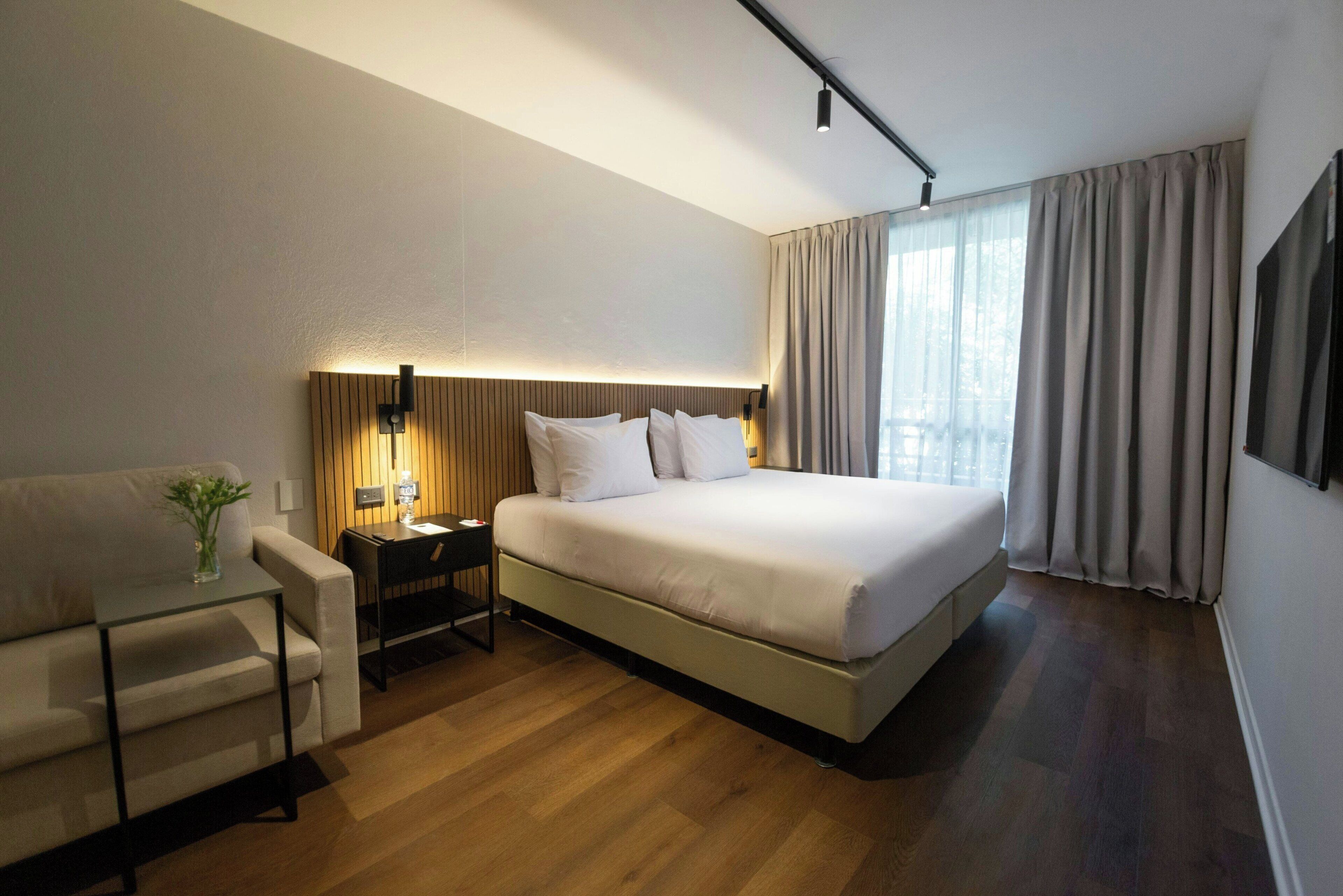 Room, 1 King Bed with Sofa bed, Balcony, City View