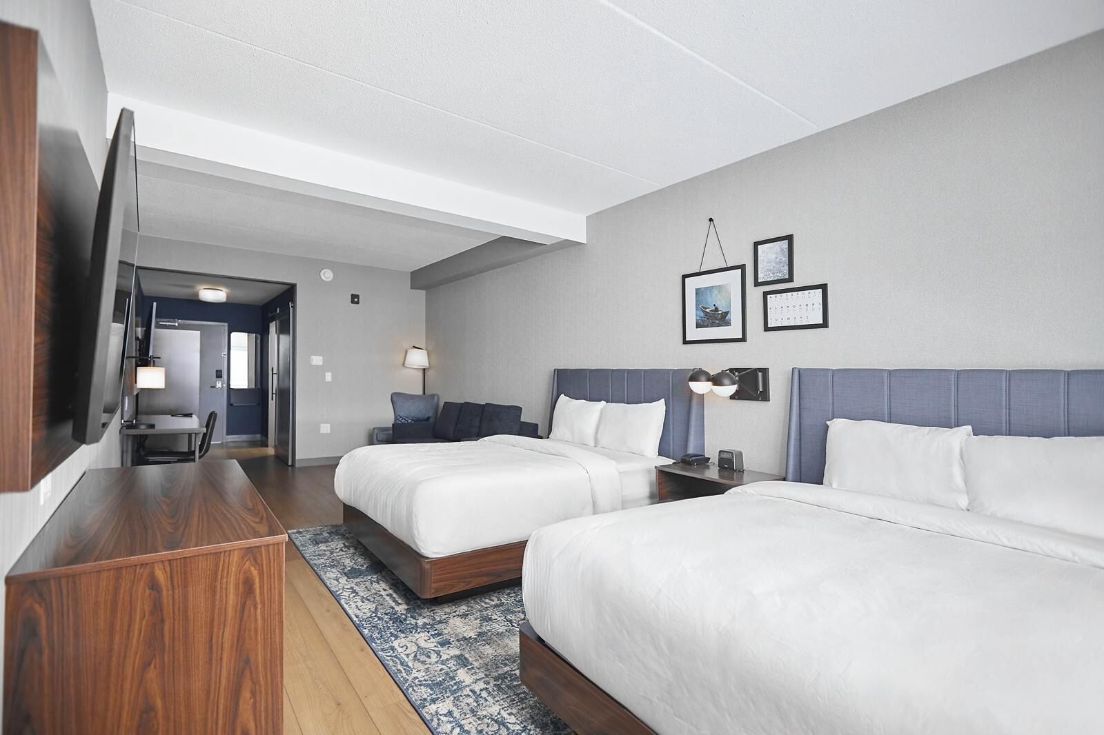 Suite Supérieure, plusieurs lits, vue jardin