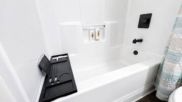 Hair dryer, towels