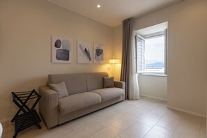 Living area - Partenope SeaFront Double Rooms-Luxury design (Napoli)