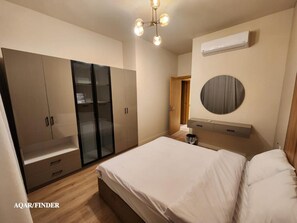 Comfort appartement, privébadkamer, uitzicht op de stad