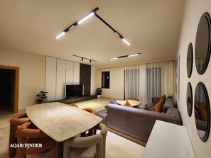 Living area - ALSAWAH Comfort 3BR - Allegria Residence (Sheikh Zayed City)