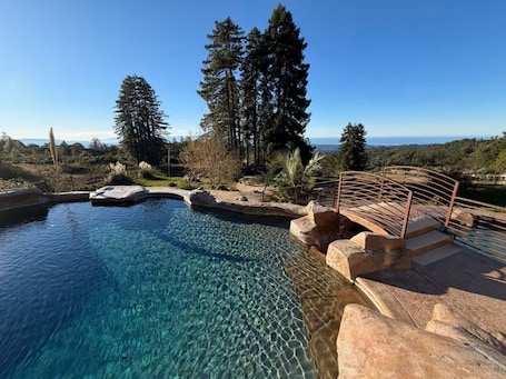 Outdoor pool. Ultimate Resort Retreat, Luxury Amenities, Butler