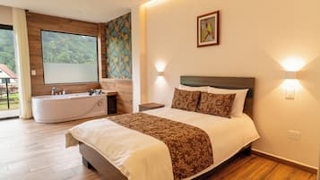Triple Room, Jetted Tub | Private spa tub