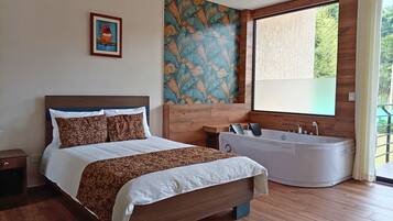 Deluxe Double Room, 2 Double Beds, Jetted Tub