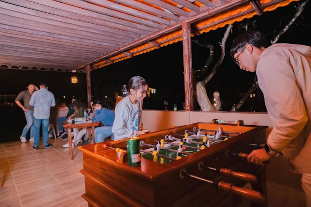 Khuôn viên nơi lưu trú